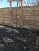 Horizontal Wood Fence